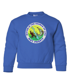 Gildan YOUTH Sweatshirt - Water is the Source of Life