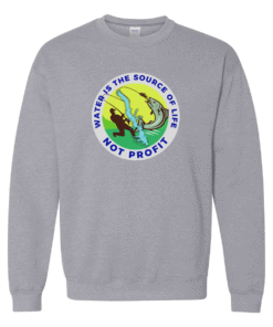 Gildan Sweatshirt – Water is the Source of Life