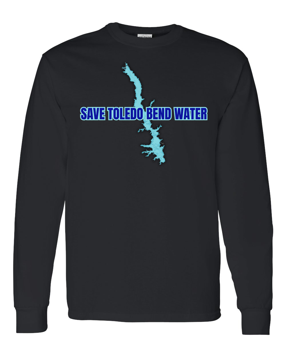 Gildan Softstyle Long Sleeve Tee – Save Toledo Bend Water